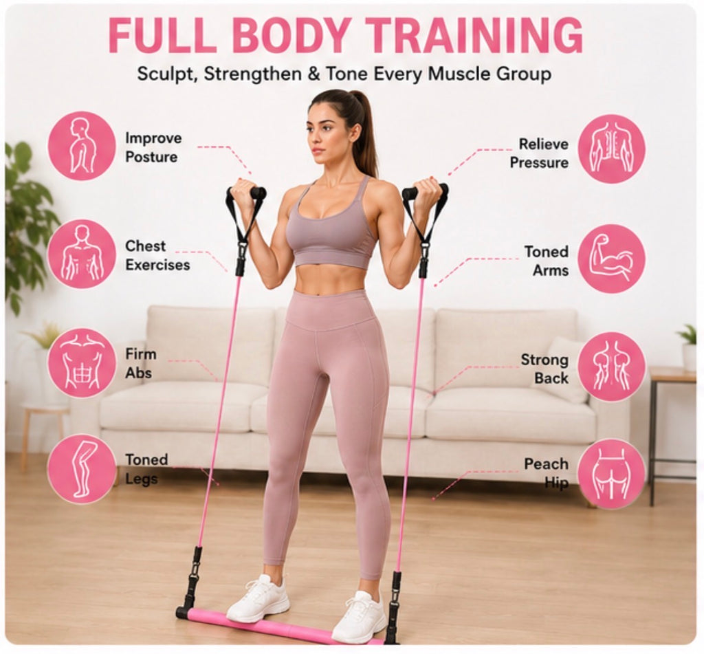 Portable Pilates Tensioner Kit